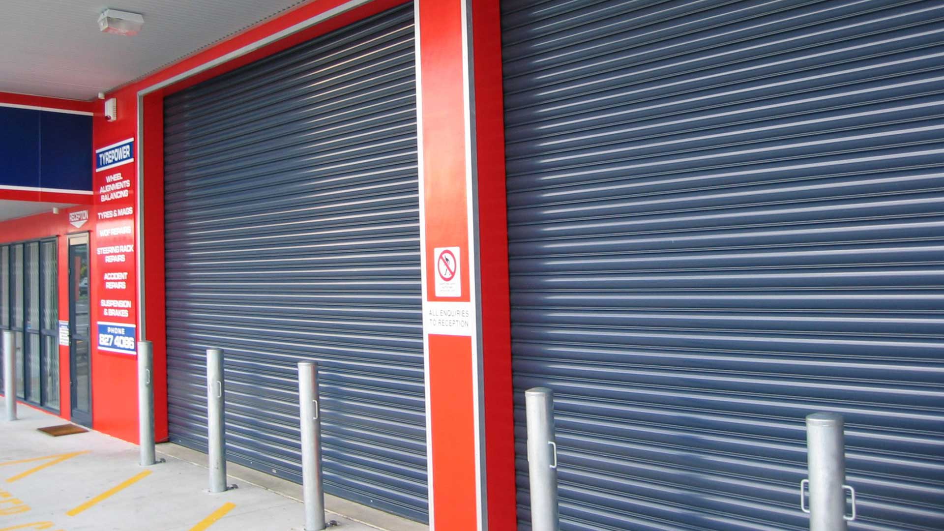Steel Roller Shutters Metalbilt